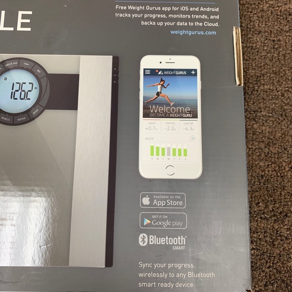 Weight Gurus Bath Brand New Weight Gurus Bluetooth Smart Scale Poshmark